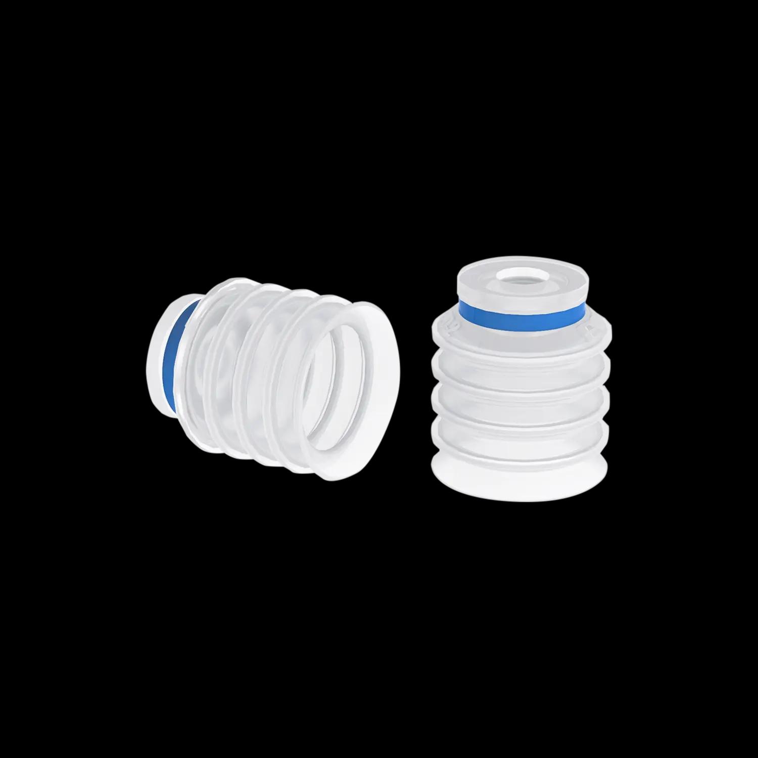 Series BL-2 FDA-compliant long bellows suction cup (20 – 50 mm)