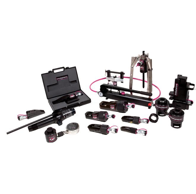 Centrais hidráulicas e cilindros compactos para alta pressão