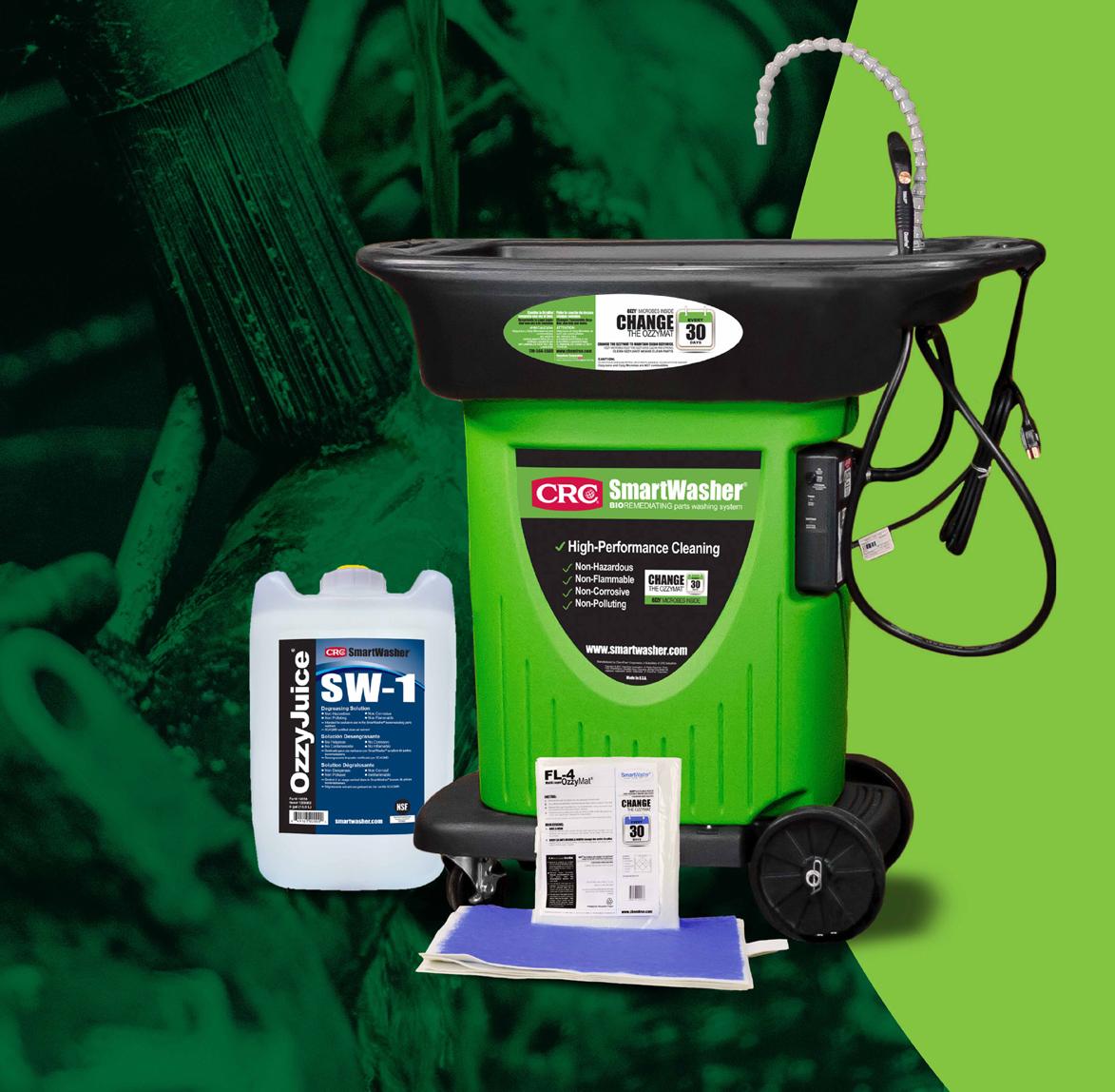 SmartWasher - Equipamento de limpeza de peças oficinais