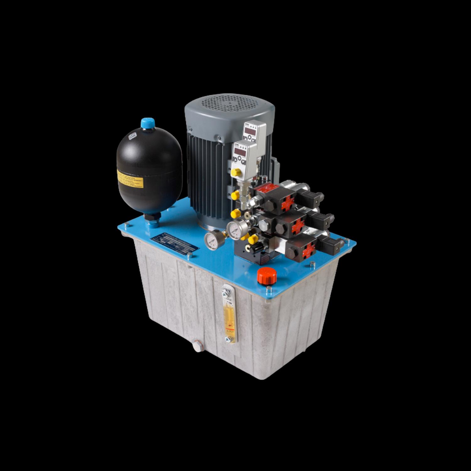 Centrais hidráulicas BIPOWER