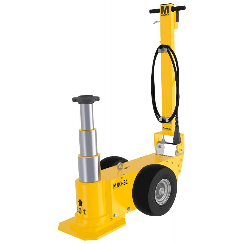 Ferramentas hidráulicas MAMMUT para elevação de máquinas de grande porte