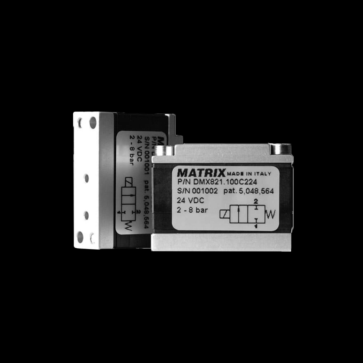 Series 820, 2/2-way, 180 Nl/min.