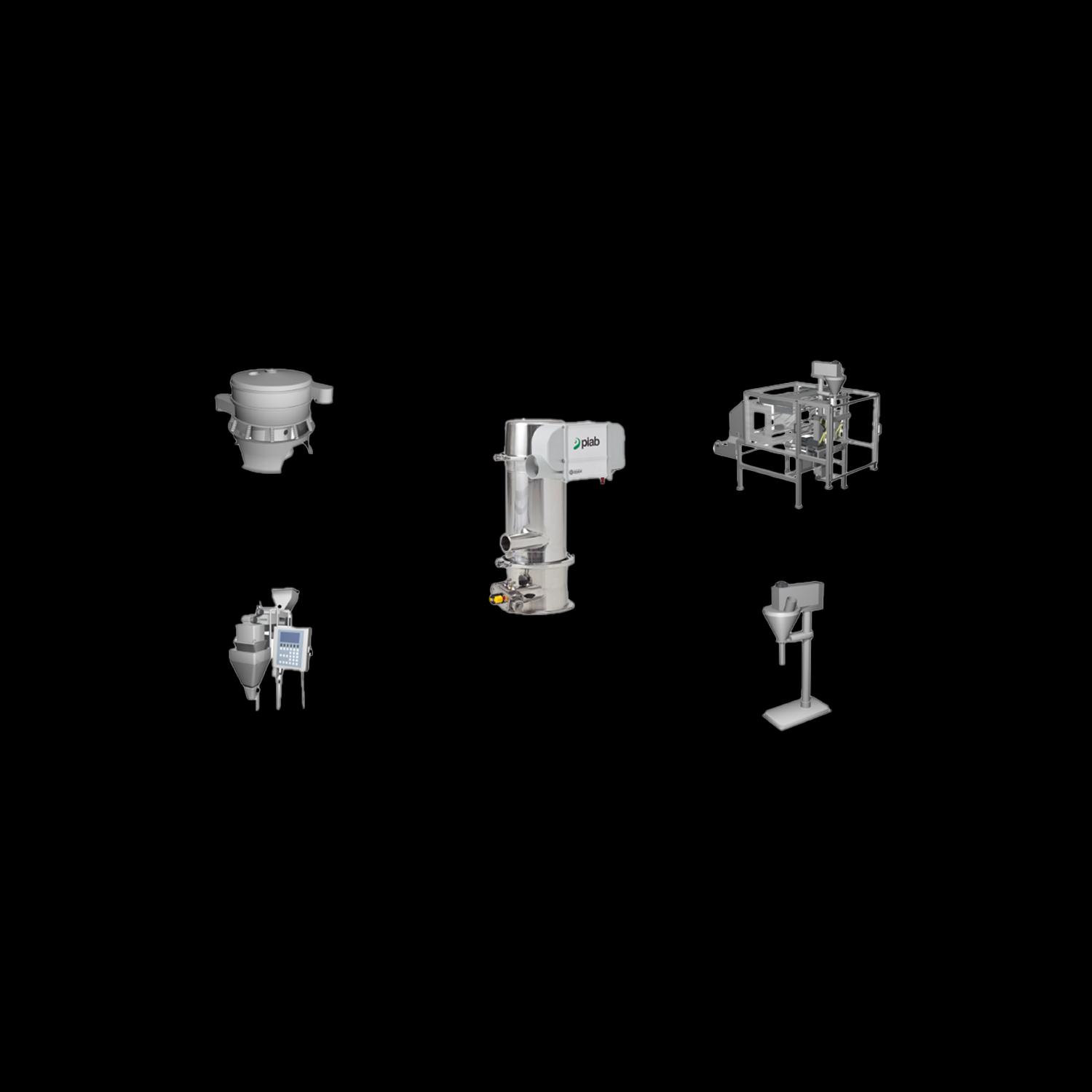 Powder/granulate transfer