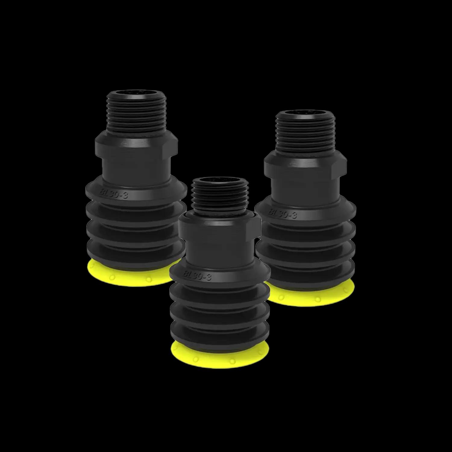 Series BL-3 long bellows suction cup (30 – 60 mm)