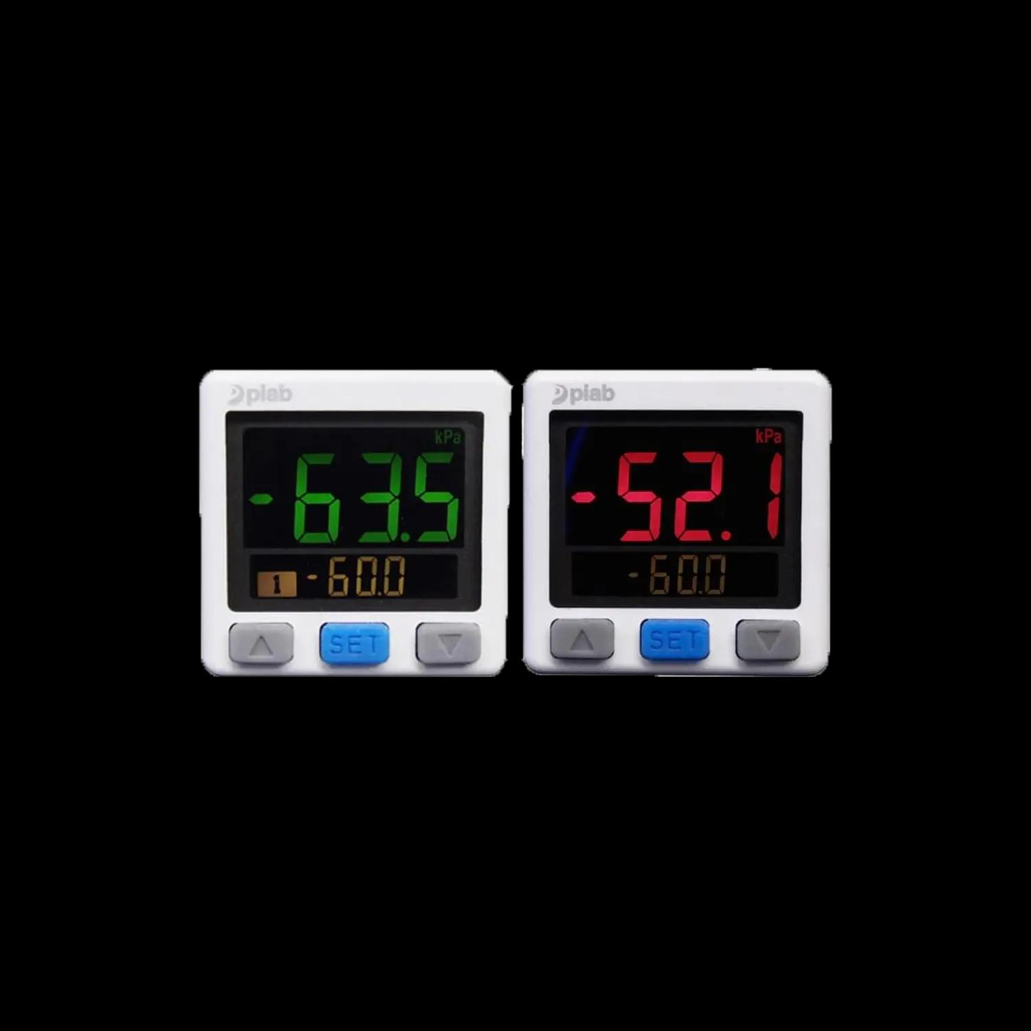 Vacuum switch, 3-colour digital display with M8 connection thread