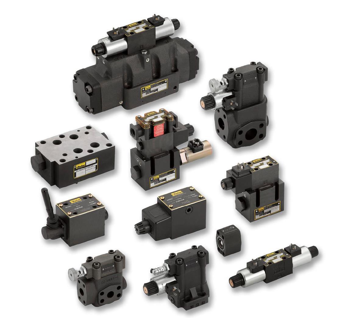 Válvulas cetop para aplicação indústrial